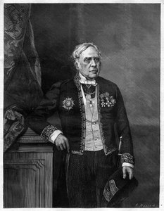 Porträt des englischen Komponisten Daniel Francois Esprit Auber (1782-1871)