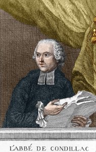 Porträt von Abbe Etienne Bonnot de Condillac, französischer Philosoph