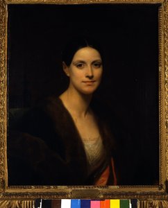 Porträt der österreichischen Tänzerin Fanny Elssler (1810-1884) anonyme Malerei. 19. Jahrhundert Museo della Scala Mailand Italien