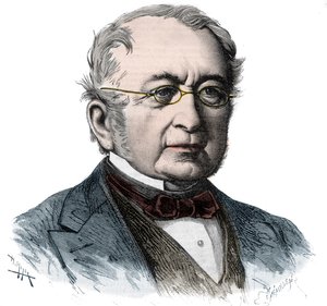 Porträt des Kanzlers Prinz Alexander Michailowitsch Gortschakow (1798-1883) - Kupferstich von 1868 von Unknown artist
