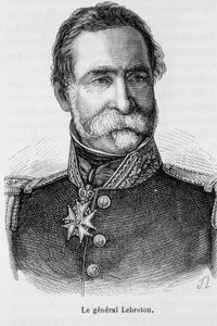 Porträt des französischen Generals Lebreton