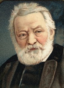 Porträt des französischen Schriftstellers Victor Hugo (1802-1885).