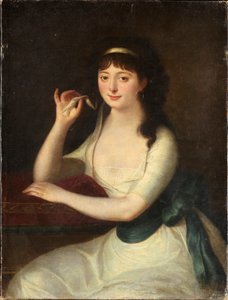 Porträt der genuesischen Aristokratin Luigia Pallavicini (1772-1841), Marquise und Muse der Dichter