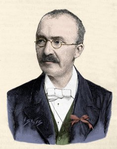 Porträt des deutschen Archäologen Heinrich Schliemann