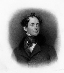Porträt des irischen Dichters Thomas Moore (1779-1852) von Unknown artist