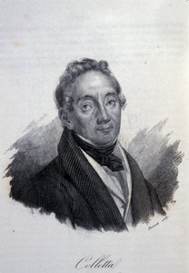 Porträt des italienischen Patrioten und Historikers Pietro Colletta (1775-1831) (19. Jahrhundert)