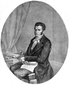 Porträt des Patrioten und Musikers Piero Maroncelli von Unknown artist