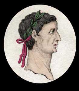 Porträt des römischen Kaisers Tiberius Claudius Nero (42 v. Chr.-37 n. Chr.) von Unknown artist