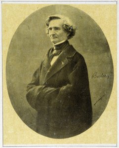 Porträt des Komponisten Hector Berlioz (1803 - 1869), 1858 von Unknown artist