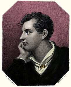Porträt des Dichters George Gordon Byron (1788-1824) von Unknown artist