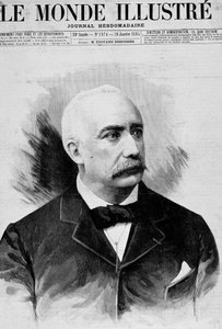 Präsident der Republik Félix Faure (1841 - 1899). „Die Welt illustriert“. 26/01/1895.