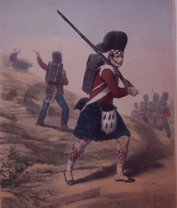 Soldat, 93rd Highlanders