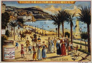Promenades des Anglais, Nizza (Frankreich) von Unknown artist