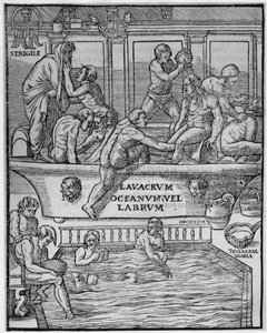 Öffentliche Bäder - in „Hieronymi Mercurialis“ von Arte Gymanastica von Unknown artist