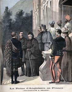 Königin Victoria in Grasse, Frankreich im April 1891 von Unknown artist