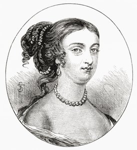 Rachel Wriothesley, Lady Russell, ca. 1636 - 1723. Englische Adlige, Erbin und Autorin. Aus 