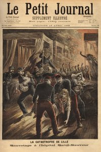 Rettung im Saint-Savior-Krankenhaus von Lille von Unknown artist