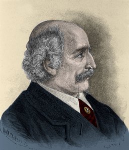 Risorgimento: Porträt des Patrioten, Philosophen und politischen Denkers Carlo Cattaneo (1801-1869) Gravur aus dem 19. Jahrhundert. von Unknown artist