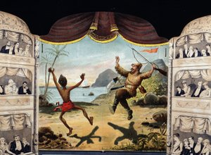 Robinson Crusoe und Freitag