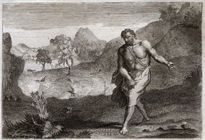 Royaumont-Bibel, Neues Testament: Das Gleichnis vom Sämann. von Unknown artist