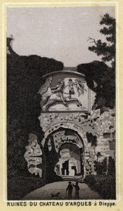 Ruinen des Château d