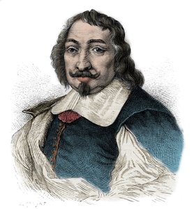 Samuel de Champlain (1567-1635) - Porträt von Samuel de Champlain (1567-1635), französischer Entdecker in Amerika von Unknown artist