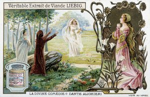 Szene aus der Göttlichen Komödie von Dante von Unknown artist