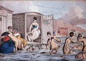 Seebäder in Brighton - 19. Jahrhundert, B.N. von Unknown artist