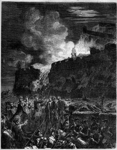 Siebenjähriger Krieg - Angriff und Eroberung von Port Mahon auf der Insel Menorca, 29. Juni