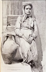 Sizilianisches Mädchen von Unknown artist