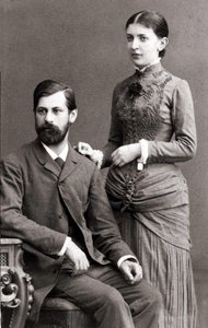 Sigmund Freud und seine Frau Martha Bernays im Juni 1885. von Unknown artist