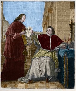 Unterzeichnung des Konkordats zwischen Frankreich und dem Heiligen Stuhl durch Papst Pius VII. am 15. August von Unknown artist