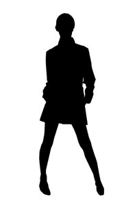 Sechziger Silhouette