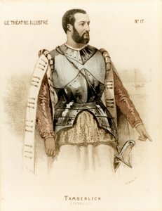Tamberlick als Otello von Rossini Enrico Tamberlik (Druck)