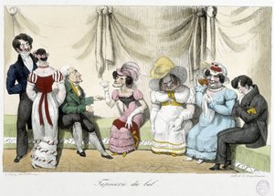Tapisserie du bal - n.d., Anfang des 19. Jahrhunderts, Carnavalet