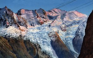 Seilbahn Planpraz-le-Brevent Chamonix, Haute-Savoie, Rhone-Alpes, Frankreich