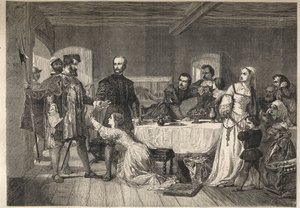 Die Verhaftung von John Brown aus Ashford, einem Lollarden und einem der ersten Märtyrer zu Beginn der Herrschaft von Heinrich VII. - 1517