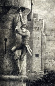 Die Kartause von Parma von Stendhal. Gravur aus dem 19. Jahrhundert von Unknown artist
