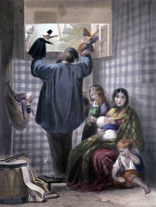 Die Katzenkomödie - Puppenspieler und seine Familie von Unknown artist