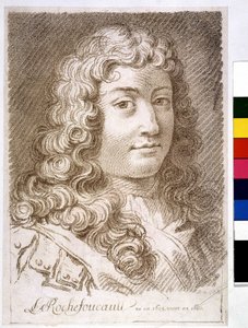 Der Herzog von La Rochefoucauld - Druck von Unknown artist