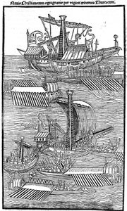 Die Ritter von Rhodos von Unknown artist