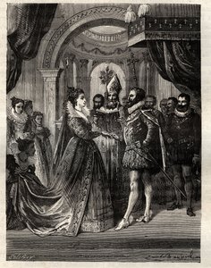 Die Stellvertreterhochzeit von Prinzessin Maria de
