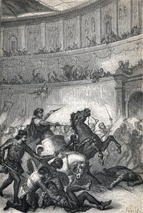 Das Massaker von Thessaloniki 390. Stich 1884