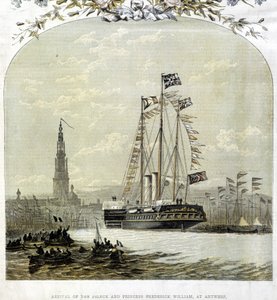 Der Hafen von Antwerpen im Jahr 1858 von Unknown artist