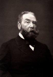 Der Künstler Henri-Julien Dumont fotografiert anlässlich des Pariser Salons 1881 von Unknown