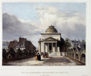 Die Sühnekapelle von Ludwig XVI. in Paris von Unknown artist