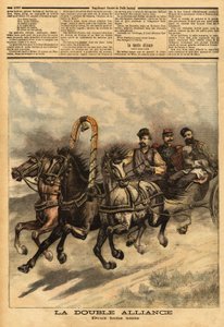 Die Doppelallianz zwischen Russland unter Alexander III. (1815-1894) und Frankreich