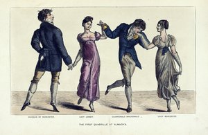 Der erste Quadrille bei Almack