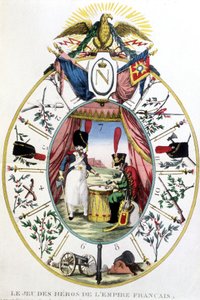 Das Spiel der Helden des französischen Kaiserreichs, Anfang 19. Jahrhundert