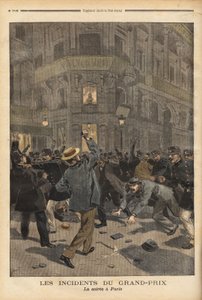 Der allgemeine Kampf setzte sich nachts in den Straßen von Paris fort, vereinte die Anarchisten, die dachten, sie seien durch die Worte des Innenministers Charles Dupuy (1851-1923) vor den Kräften von Recht und Ordnung geschützt. Diese Unruhen werden direk
